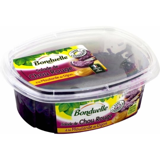 Salade de chou rouge à la moutarde BONDUELLE