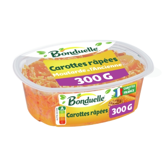 Salade Carottes Râpées Moutarde Ancienne BONDUELLE