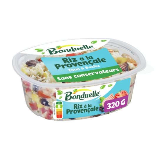 Salade Riz à la Provençale Thon et Basilic BONDUELLE