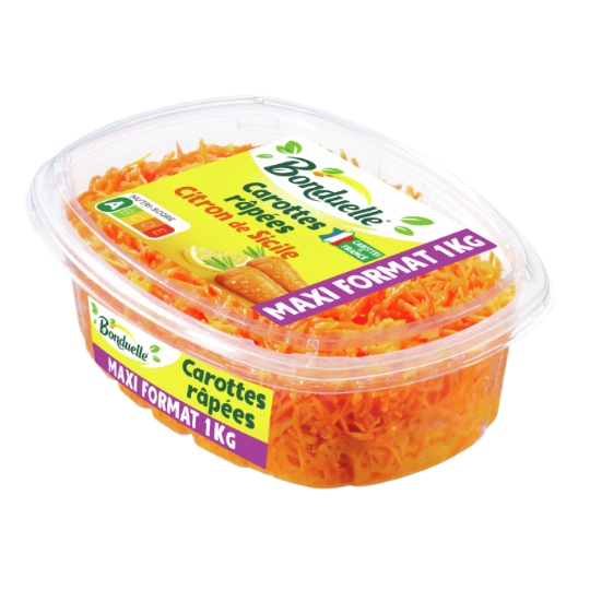 Salade Carottes Râpées Citron de Sicile BONDUELLE