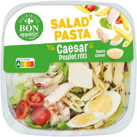 Salade caesar poulet rôti CARREFOUR BON APPETIT !