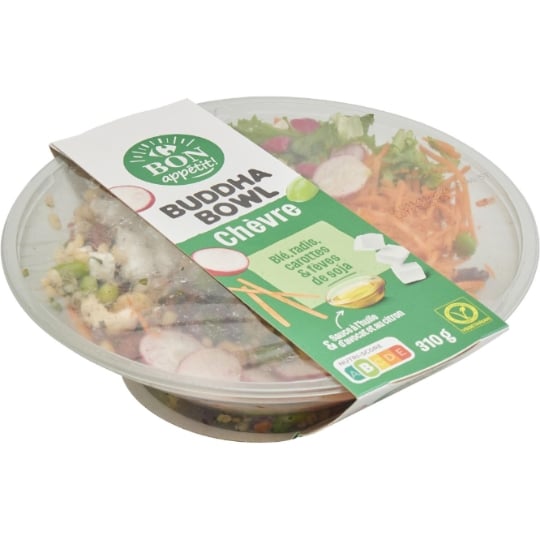 Salade Buddha Bowl chèvre CARREFOUR BON APPETIT !
