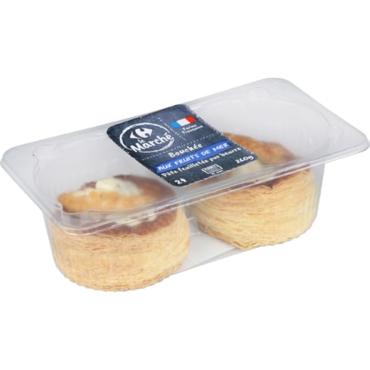 Feuilletés aux Fruits de Mer CARREFOUR LE MARCHE