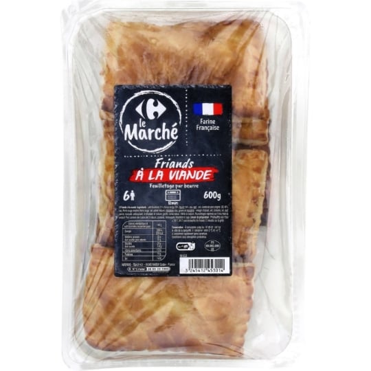 Friands à la viande CARREFOUR LE MARCHE