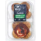 Feuilletés chèvre à la provençale CARREFOUR LE MARCHE