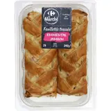 Feuilletés tressés emmental jambon CARREFOUR LE MARCHE