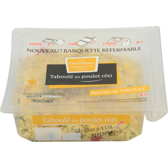 Taboulé au poulet rôti et menthe  CARREFOUR LE MARCHE