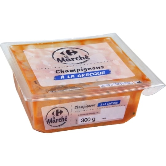Champignon à la grecque CARREFOUR LE MARCHE