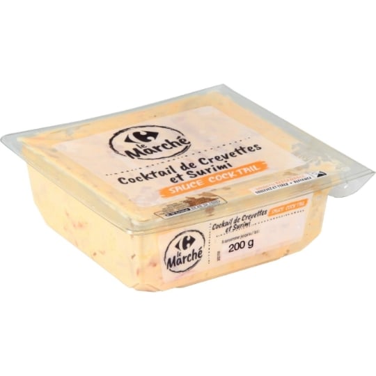 Salade crevettes surimi CARREFOUR LE MARCHE