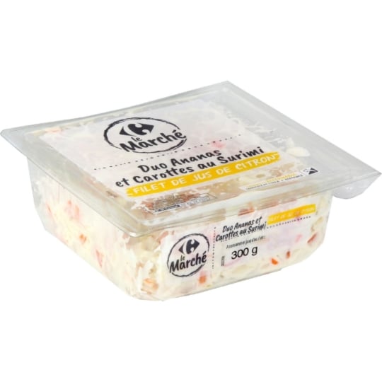 Salade ananas carottes surimi CARREFOUR LE MARCHE