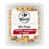 Salade penne tomates mozzarella CARREFOUR LE MARCHE