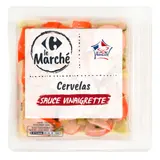 Cervelas sauce vinaigrette CARREFOUR LE MARCHE