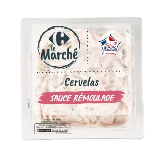 Cervelas Sauce Rémoulade CARREFOUR LE MARCHE