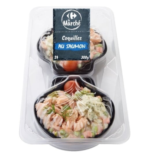 Coquilles au Saumon CARREFOUR LE MARCHE