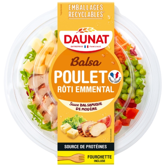Salade Poulet Rôti Emmental DAUNAT