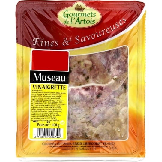 Museau vinaigrette GOURMETS DE L'ARTOIS