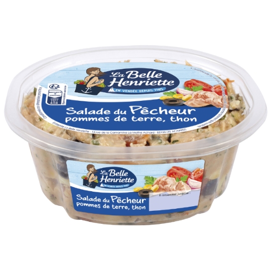 Salade du Pêcheur Pommes de Terres et Thon LA BELLE HENRIETTE