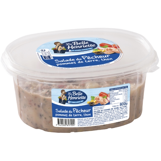 Salade du Pêcheur Pommes de Terres et Thon LA BELLE HENRIETTE