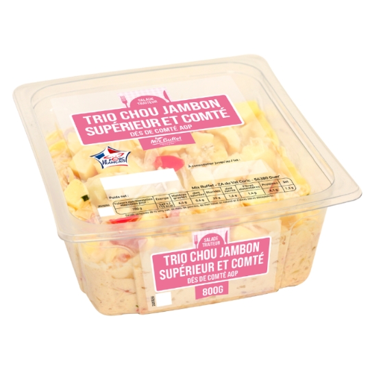 Salade de chou jambon et comté MIX BUFFET