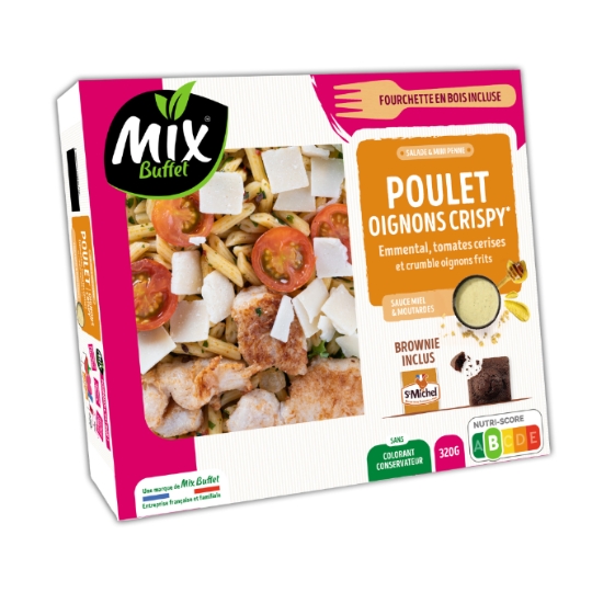 Salade Poulet et Oignons Crispy MIX BUFFET