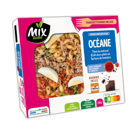 Salade Océane Thon Œufs Durs et Tartare de Tomates MIX BUFFET