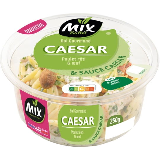 Salade Caesar Poulet Rôti et Œuf MIX BUFFET