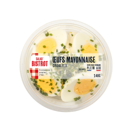 Salade Bistrot aux Oeufs, Mayonnaise et Ciboulette MIX BUFFET