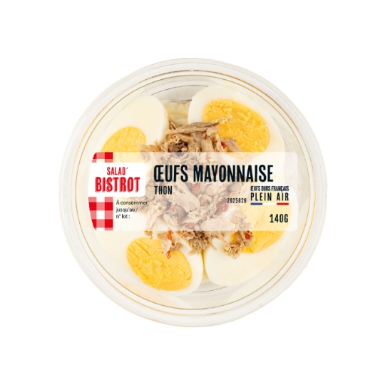 Salade Bistrot aux Oeufs, Mayonnaise et Thon MIX BUFFET