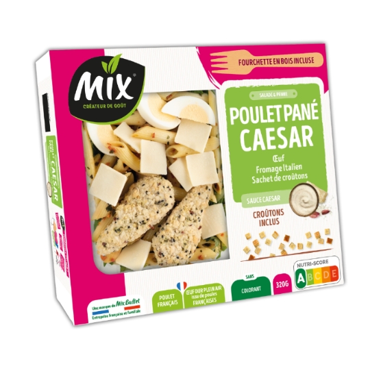 Salade Caesar penne œuf et fromage  MIX BUFFET