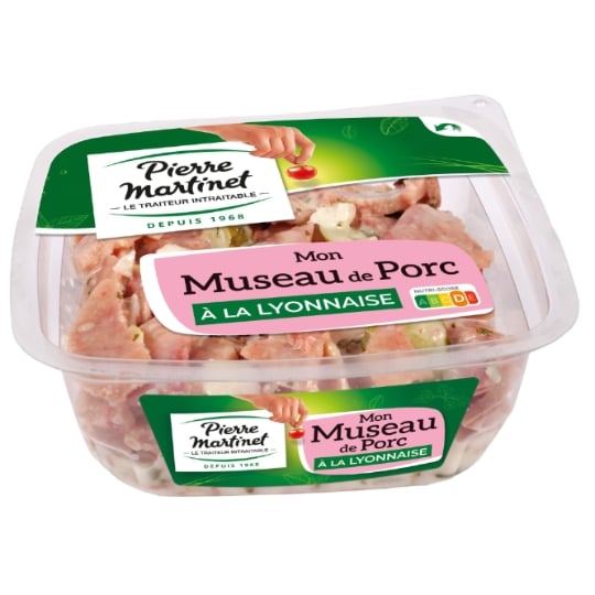 Salade Museau de Porc à la Lyonnaise PIERRE MARTINET