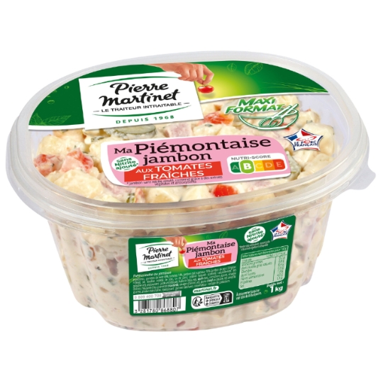 Salade Piémontaise au Jambon et aux Tomates Fraîches PIERRE MARTINET