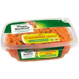 Salades crudités carottes râpées ciboulette PIERRE MARTINET