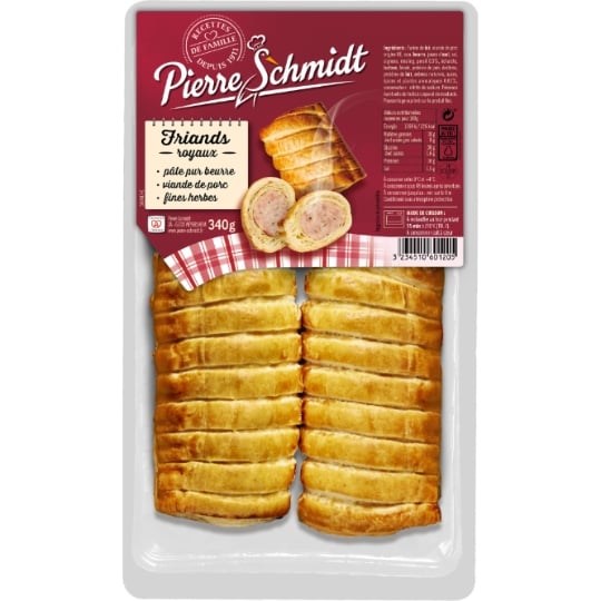 Friands Royaux - Pâte Pur Beurre PIERRE SCHMIDT