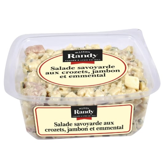 Salade savoyarde aux crozets jambon et emmental RANDY