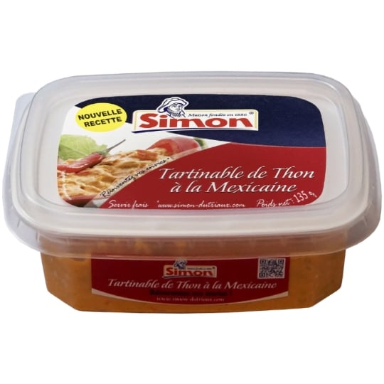 Tartinable de Thon à la Mexicaine SIMON