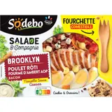 Salade Brooklyn Poulet Fourme d'Ambert AOP Bacon SODEBO
