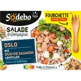 Salade Oslo Riz Lentilles Duo de Saumon SODEBO