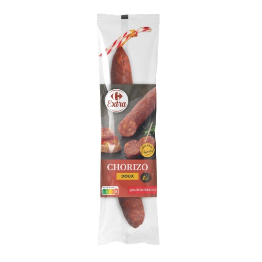 Chorizo pur porc et qualité supérieure CARREFOUR