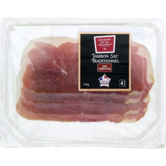 Jambon sec traditionnel CARREFOUR