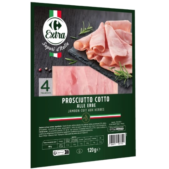 Jambon Cuit aux Herbes CARREFOUR