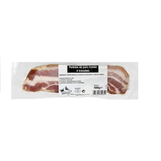 Poitrine de porc fumée CARREFOUR