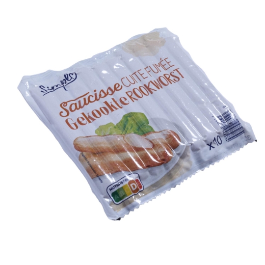 Saucisse fumées au bois et fumage naturel CARREFOUR
