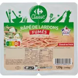Râpé de lardons fumés CARREFOUR CLASSIC'