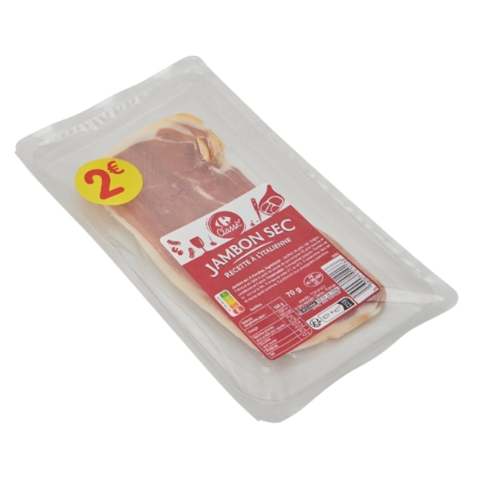 Jambon Sec à l'Italienne CARREFOUR CLASSIC'