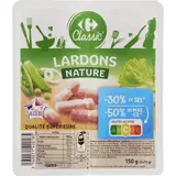 Lardons nature CARREFOUR CLASSIC'