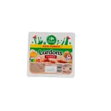 Lardons fumés, qualité supérieure et maxi format CARREFOUR CLASSIC'