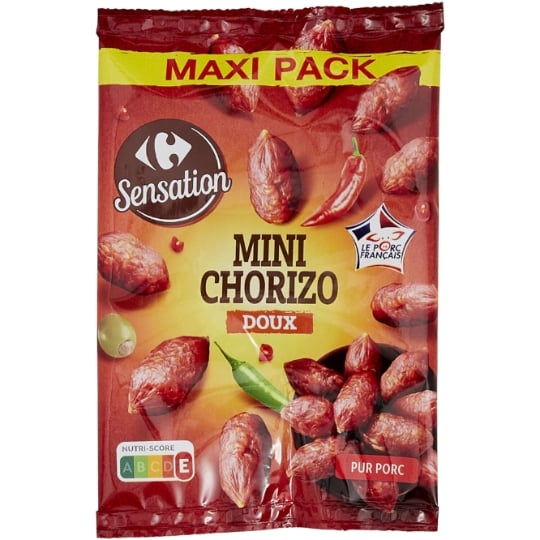 Mini Chorizo Doux CARREFOUR SENSATION