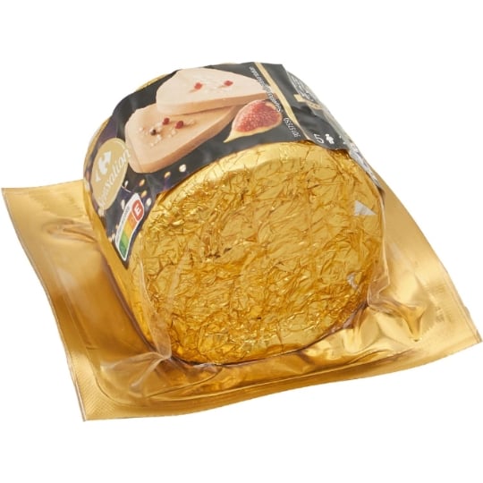 Bloc de Foie Gras de Canard avec Morceaux CARREFOUR SENSATION