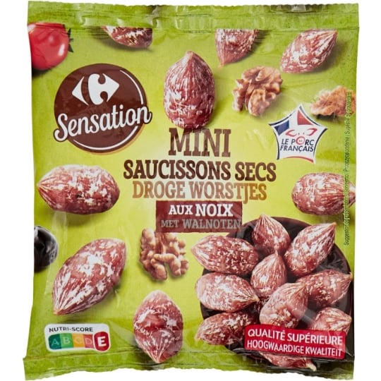 Mini Saucissons aux Noix CARREFOUR SENSATION