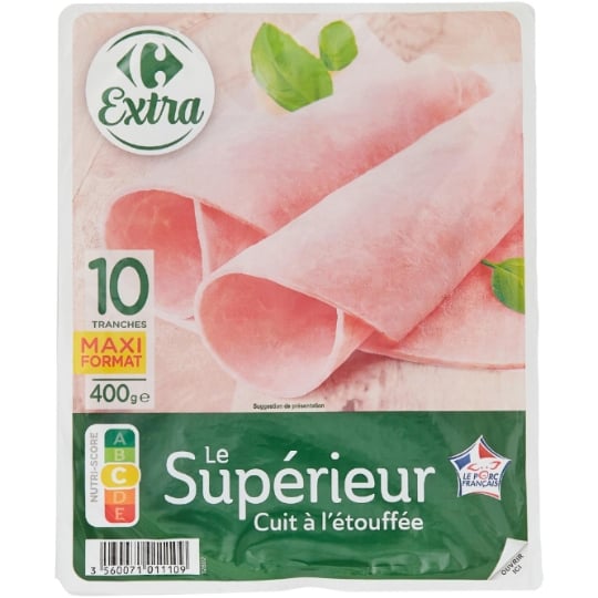 Jambon à L'étouffée CARREFOUR EXTRA